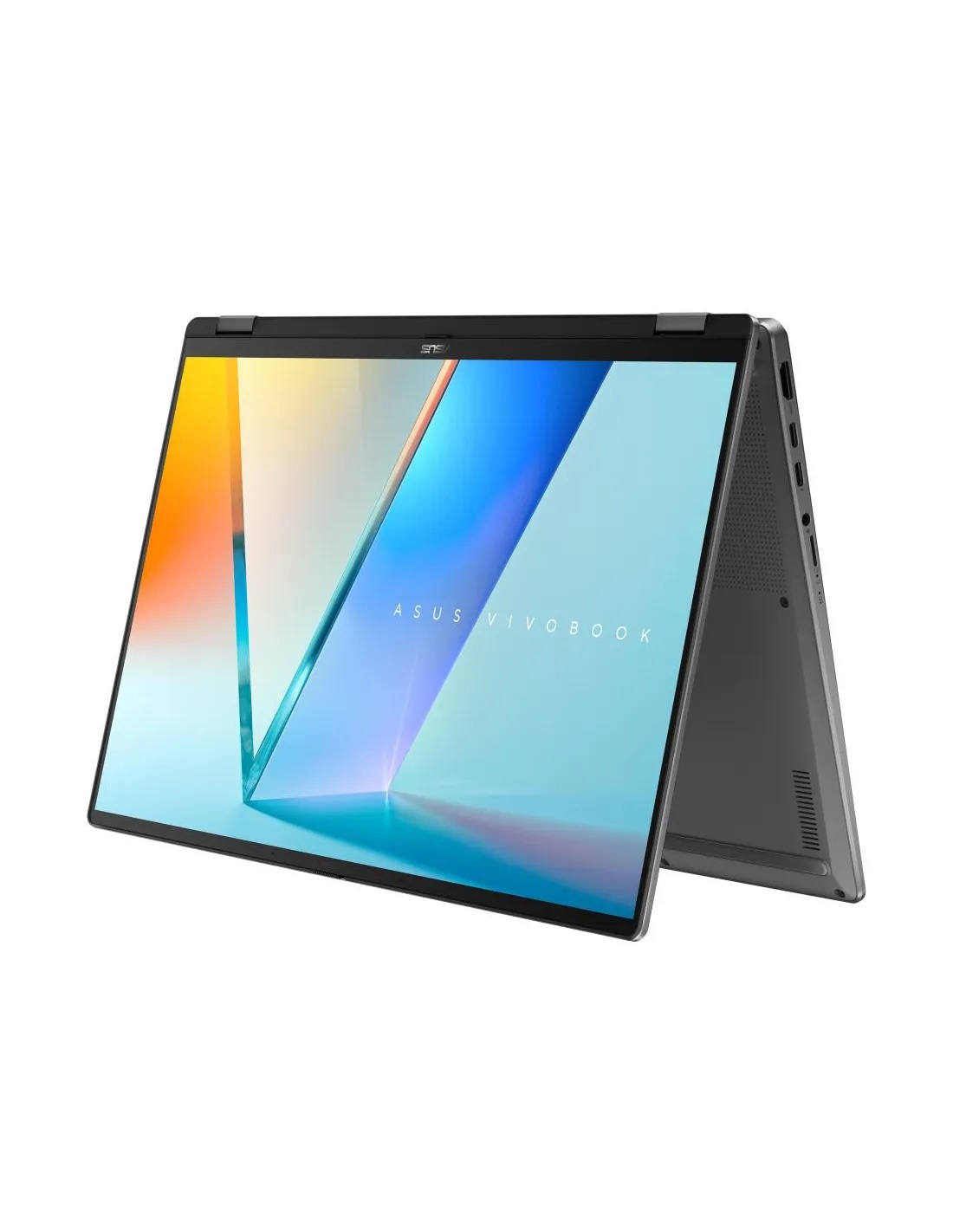 Asus Vivobook 16 Flip TP3607SH-RJ013W | Matte Gray | 16 " | OLED | Touchscreen | 3K | 2880 x 1800 pixels | Glossy | Intel Core Ultra 7 | 258V | 32 GB | LPDDR5X | Solid-state drive capacity 1000 GB | Intel Arc Graphics | Windows 11 Home | 802.11be | Bluetooth version 5.4 | Keyboard language English | Keyboard backlit | Warranty 24 month(s) - Image 3