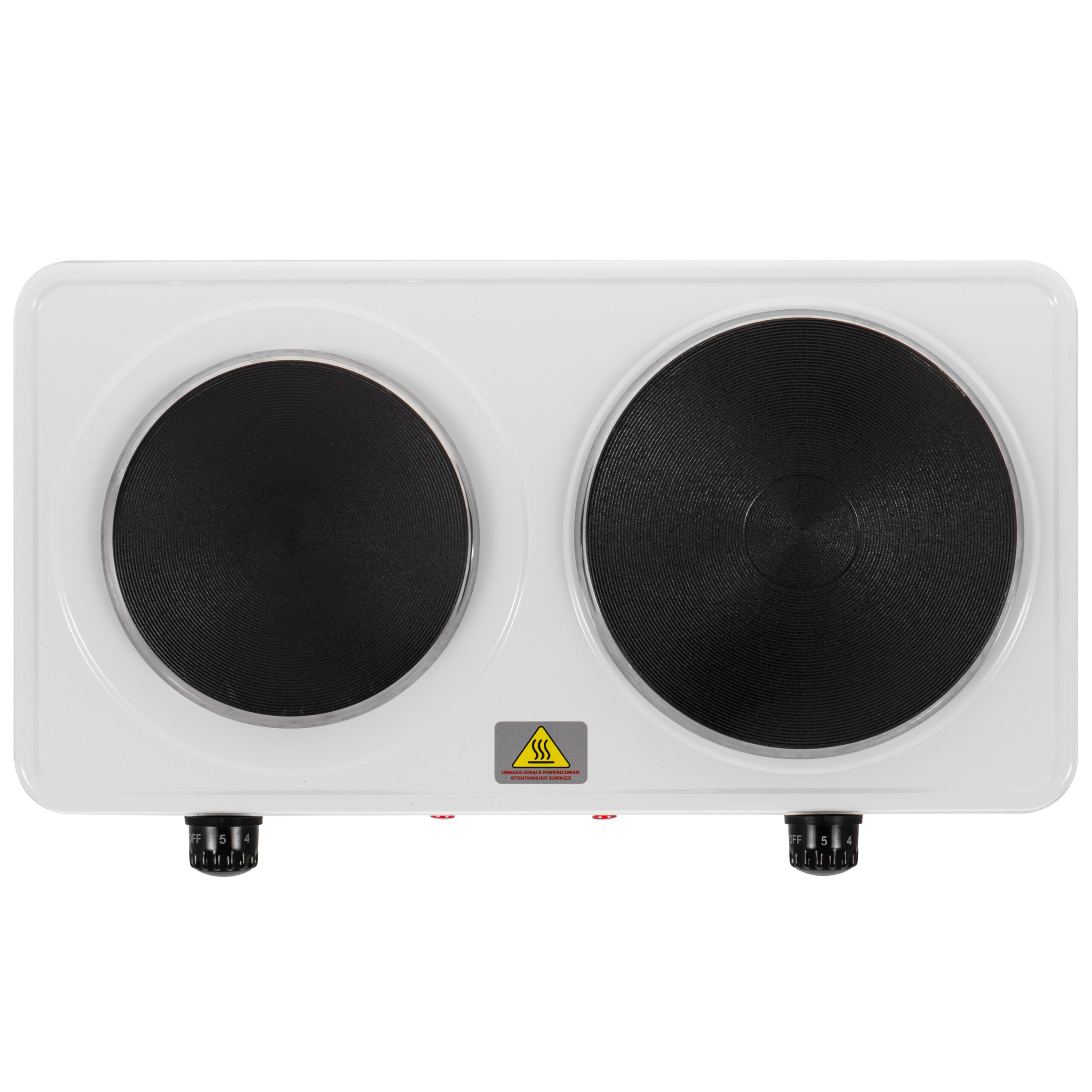 Adler Hot Plate | AD 6520 | Number of burners/cooking zones 2 | White | Electric - Image 5