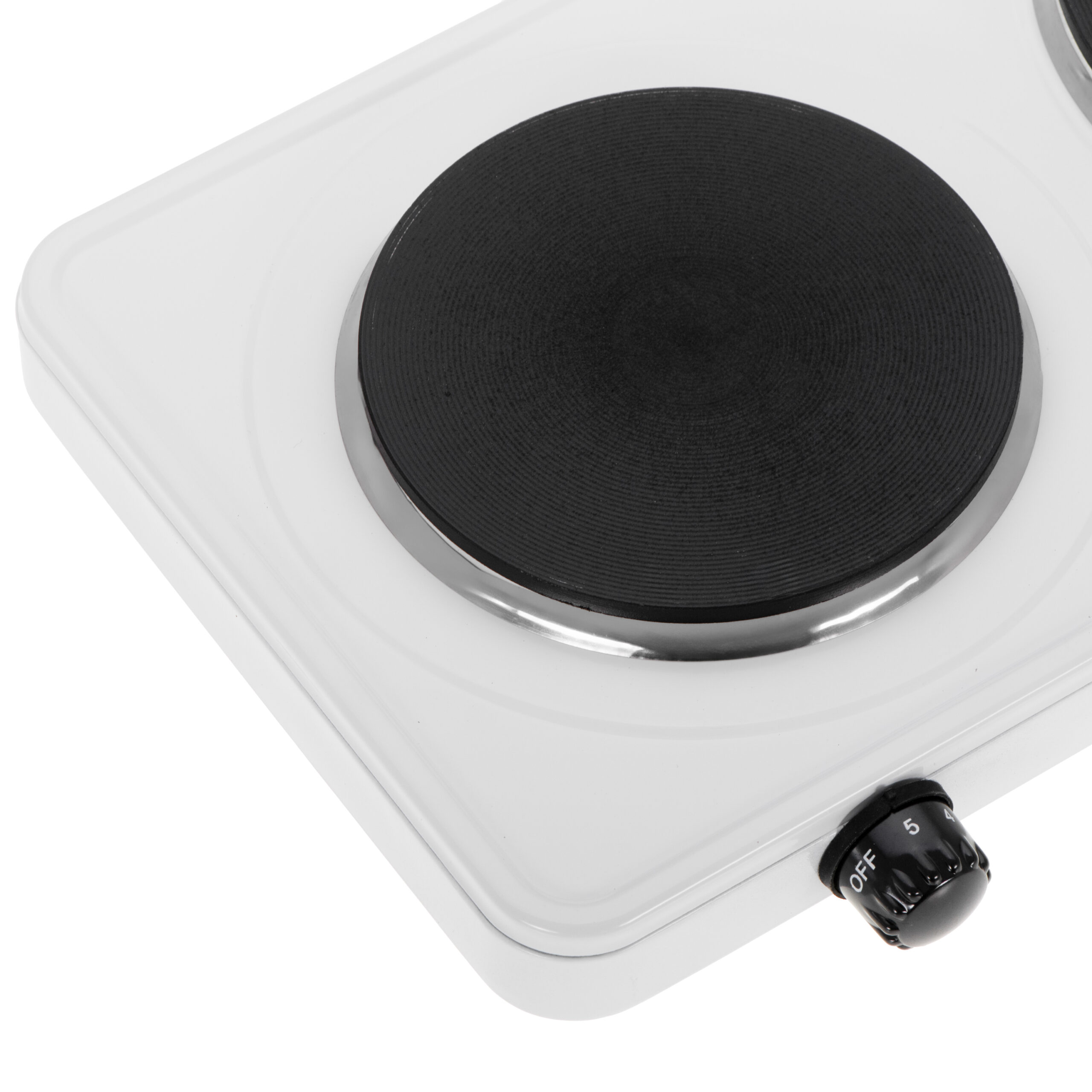 Adler Hot Plate | AD 6520 | Number of burners/cooking zones 2 | White | Electric - Image 8