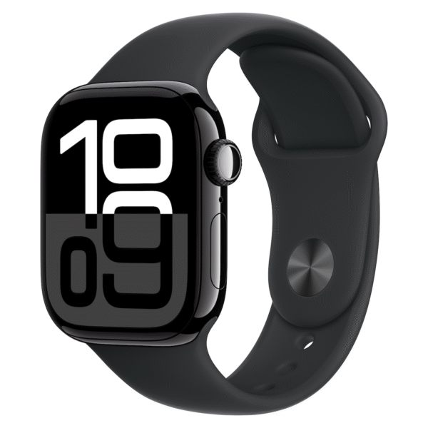 Apple Watch Series 10 | GPS (satellite) | Always-On Retina | Waterproof | Jet Black