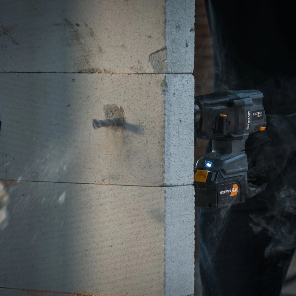 Batavia B.V. 18V Cordless Brushless Rotary Hammer SDS+, Without Battery and Charger in BMC - Image 12