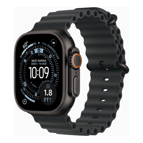 Apple Watch Ultra 3 | Smart watch | GPS (satellite) | LTPO OLED Always-On Retina display | Black Titanium