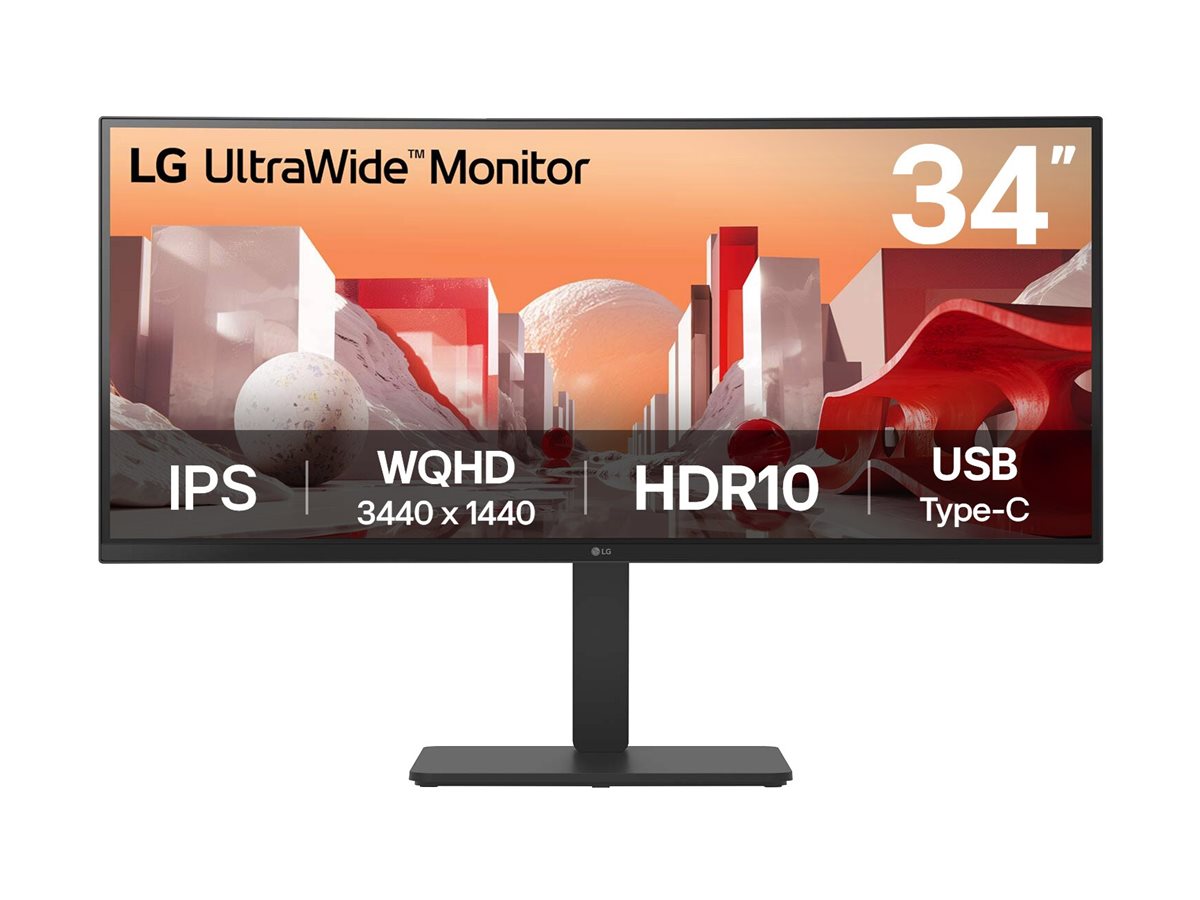 LG | 34BA75QE-B | 34 " | IPS | 21:9 | 60 Hz | 5 ms | 3440 x 1440 pixels | 300 cd/m² | HDMI ports quantity 2 - Image 2