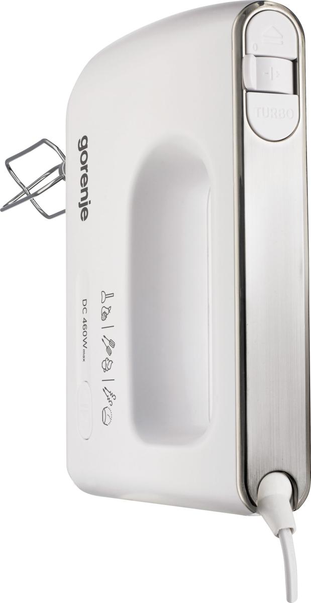 Gorenje | Hand Mixer | M460CDC | Hand Mixer | 460 W | Number of speeds 5 | Turbo mode | White - Image 4