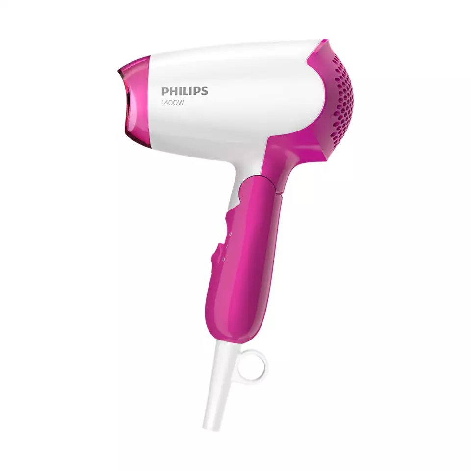 Philips | Hair Dryer | BHD003/00 | 1400 W | Number of temperature settings 2 | White/Pink - Image 3