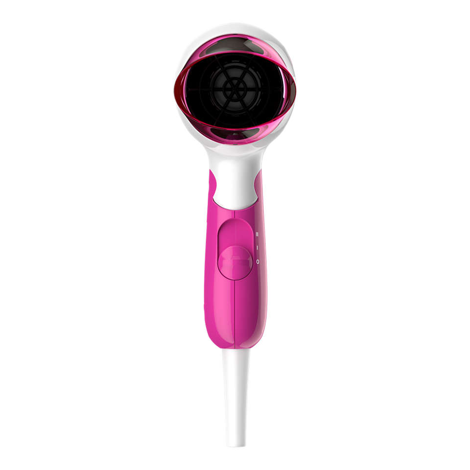 Philips | Hair Dryer | BHD003/00 | 1400 W | Number of temperature settings 2 | White/Pink - Image 5