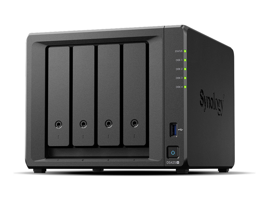 Synology DiskStation | DS425+ | Intel Celeron | J4125 | Processor frequency 2.0 GHz | 2 GB | DDR4 | Black - Image 3
