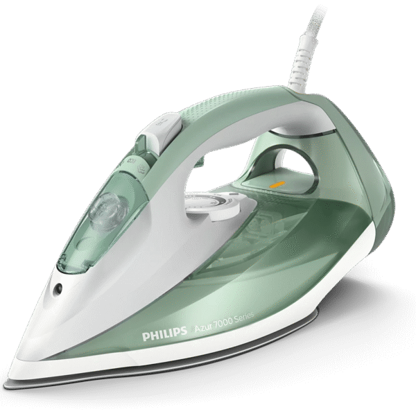 Philips DST7012/70 HV | Steam Iron | 2600 W | Water tank capacity 300 ml | Continuous steam 45 g/min | Steam boost performance 220 g/min | Desert Green/Gray