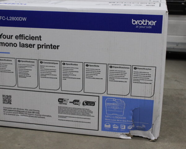 SALE OUT. Brother MFC-L2800DW Multifunction Laser Printer with Fax, | Brother DAMAGED PACKAGING