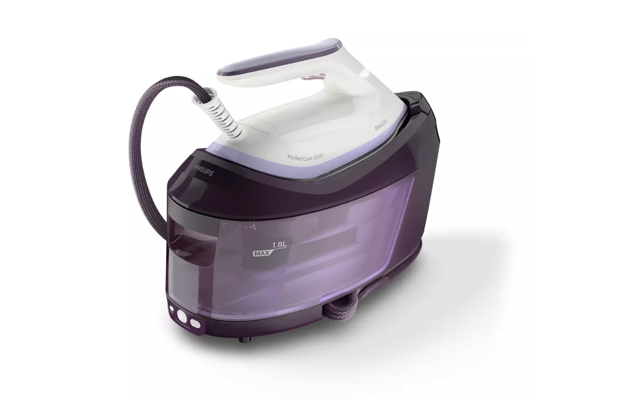 Philips | Steam Generator | PSG6024/30 | 2400 W | 1.8 L | Auto power off | Vertical steam function | Calc-clean function | Purple