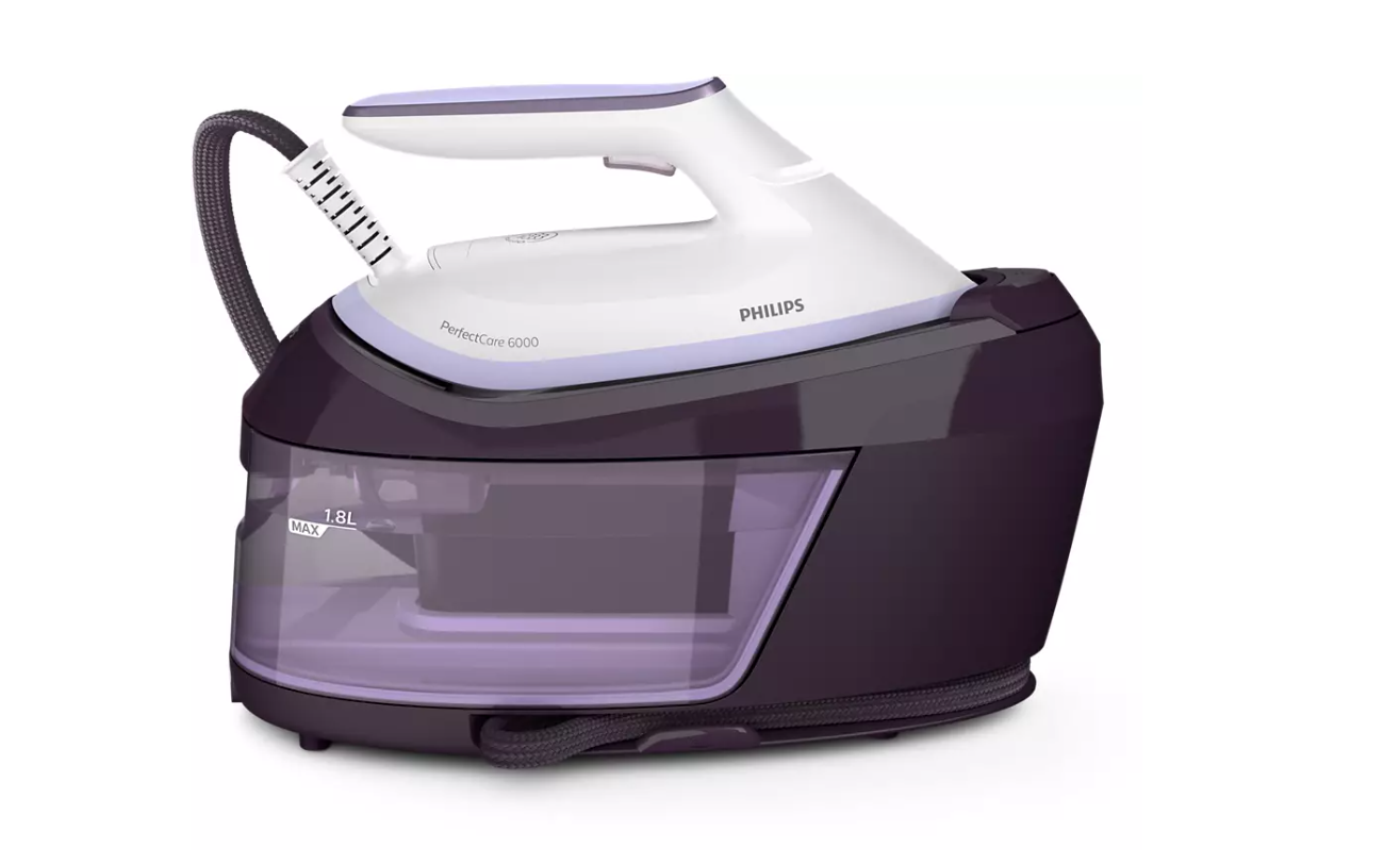 Philips | Steam Generator | PSG6024/30 | 2400 W | 1.8 L | Auto power off | Vertical steam function | Calc-clean function | Purple - Image 3