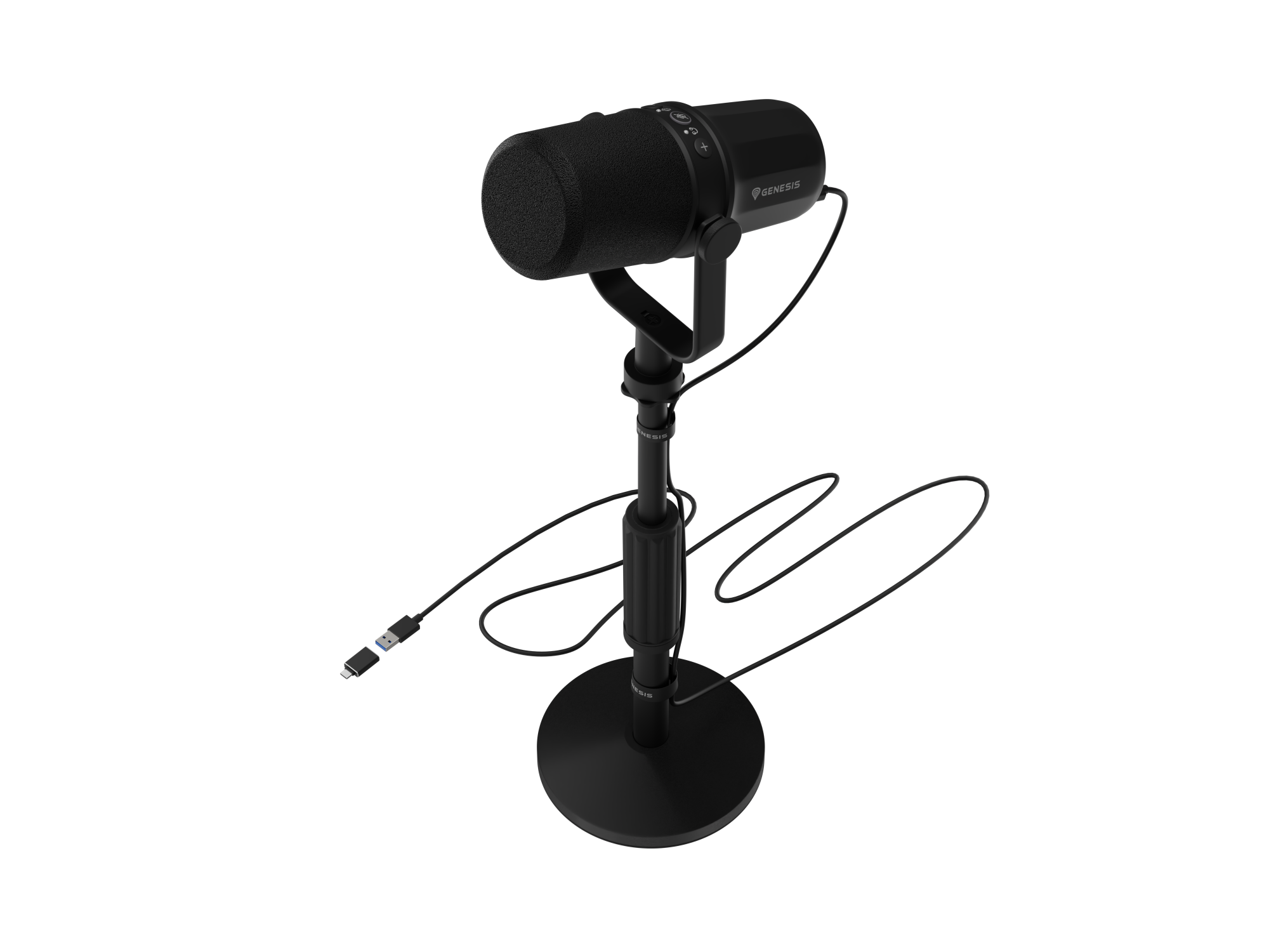 Genesis Dynamic Microphone | Radium 750D | Black