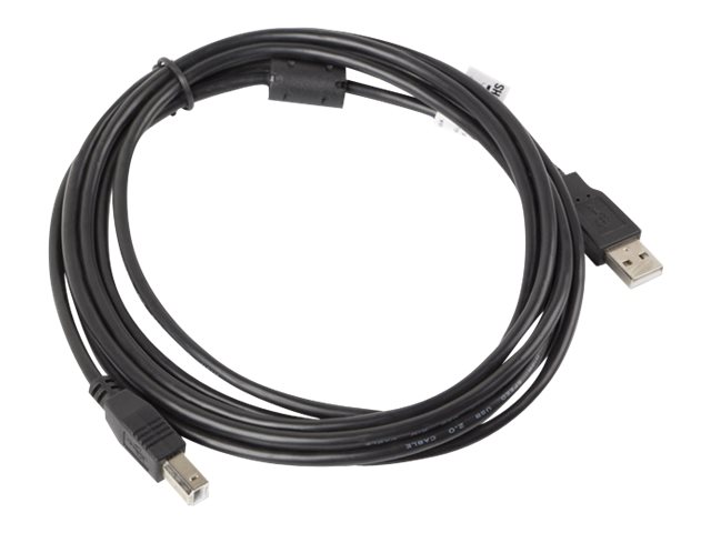 Lanberg USB Type-A to USB Type-B 2.0 Cable, 3 m | CA-USBA-11CC-0030-BK | USB Type-A to USB Type-B - Image 2