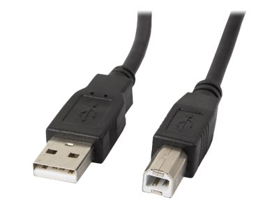 Lanberg USB Type-A to USB Type-B 2.0 Cable, 3 m | CA-USBA-11CC-0030-BK | USB Type-A to USB Type-B - Image 4
