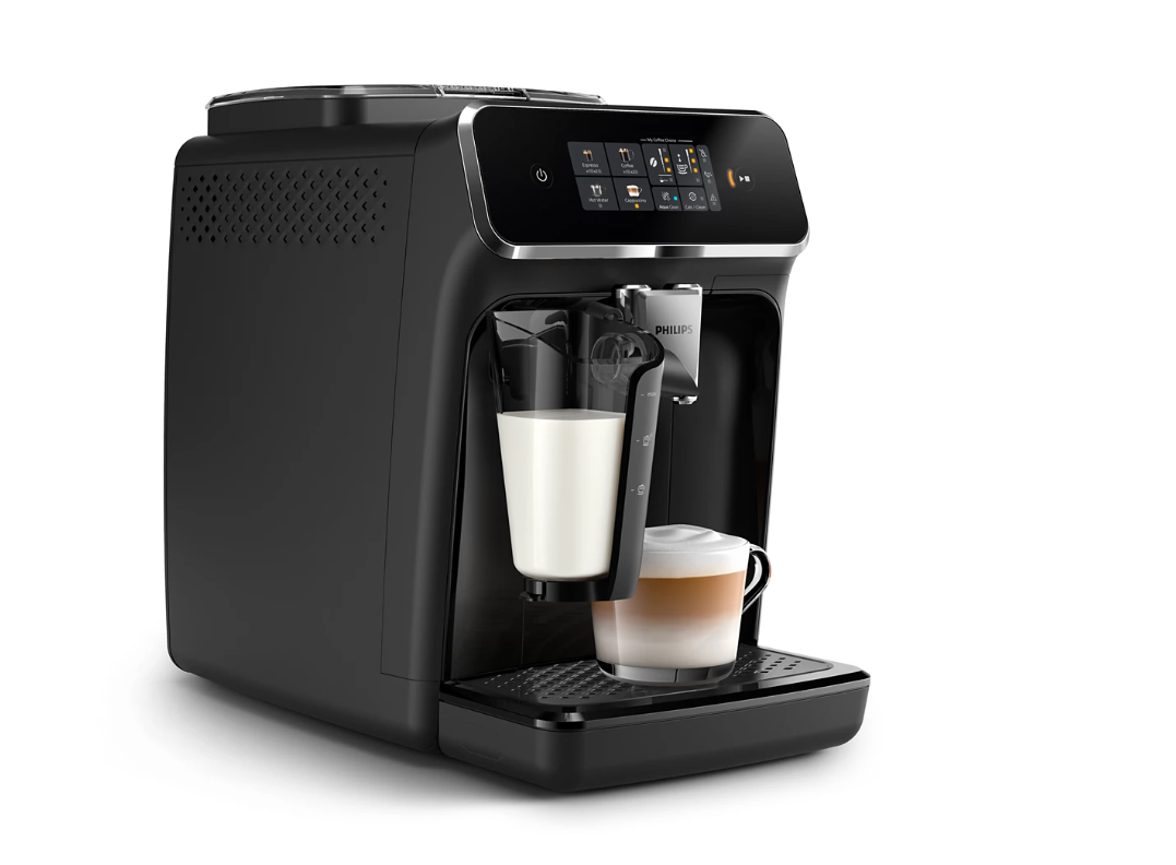 Philips Coffee maker | EP2331/10 | Pump pressure 15 bar | Built-in milk frother | Automatic | 1500 W | Black - Image 4