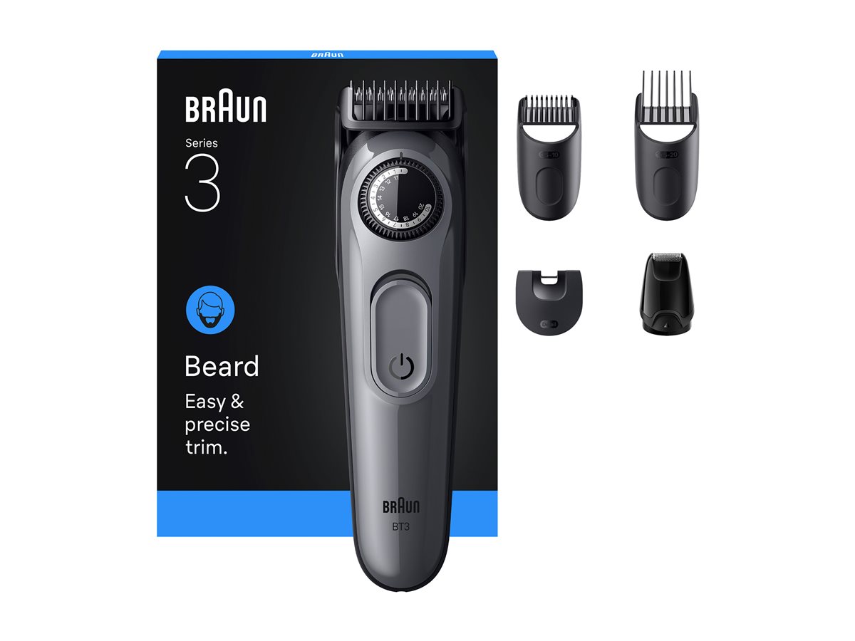 Braun Beard Trimmer | Series 3 BT3560 | Cordless | Number of length steps 40 - Image 3