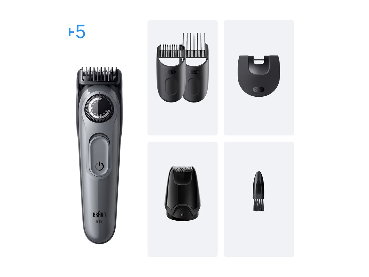Braun Beard Trimmer | Series 3 BT3560 | Cordless | Number of length steps 40 - Image 5