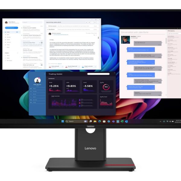 Lenovo | ThinkVision T27UD-40 | 27 " | IPS | 16:9 | 60 Hz | 4 ms | 3840 x 2160 pixels | 350 cd/m² | HDMI ports quantity 1 | Eclipse Black | Warranty 36 month(s)