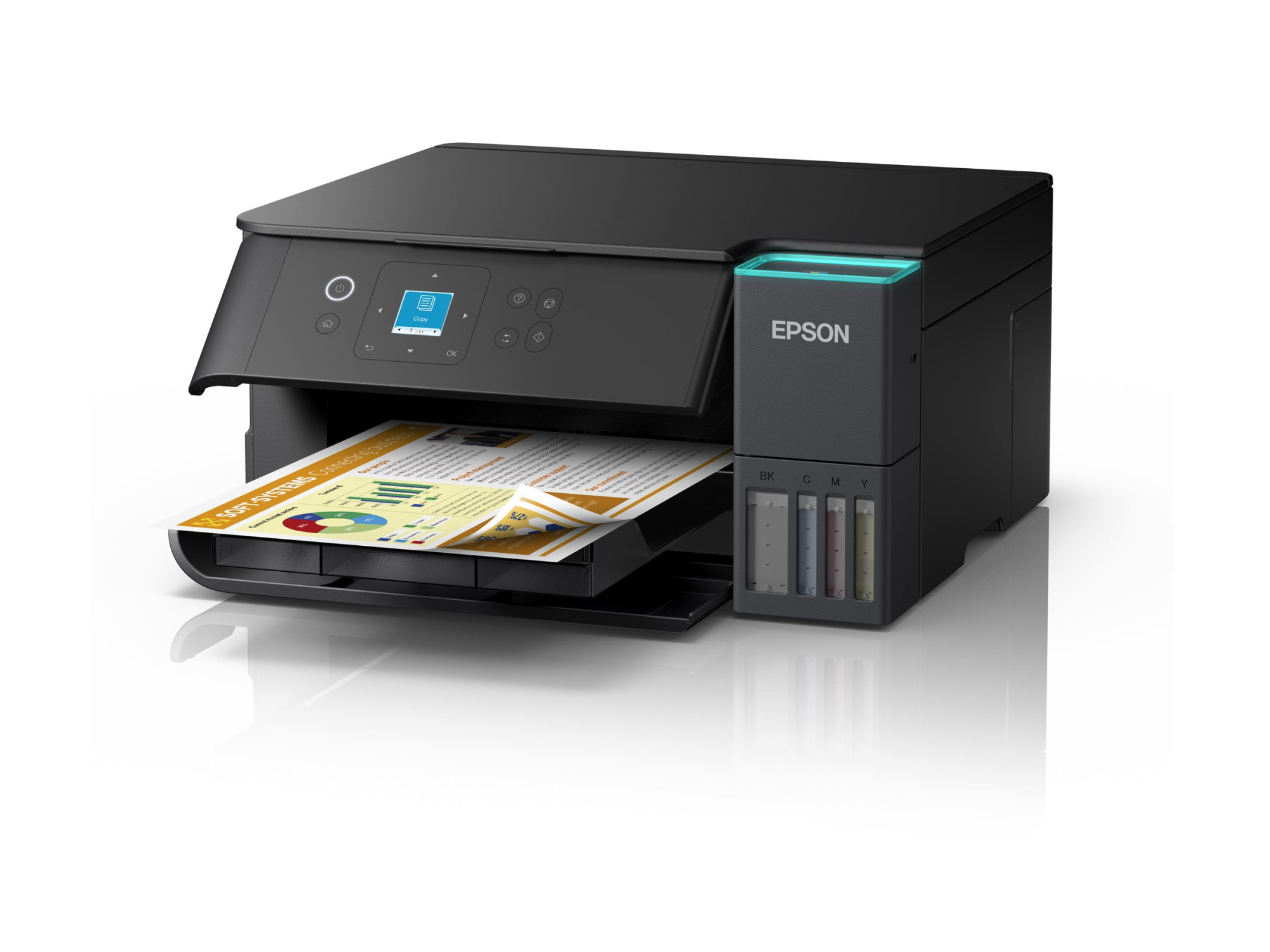 Epson Multifunctional printer | EcoTank L4360 | Inkjet | Colour | A4 | Wi-Fi - Image 2