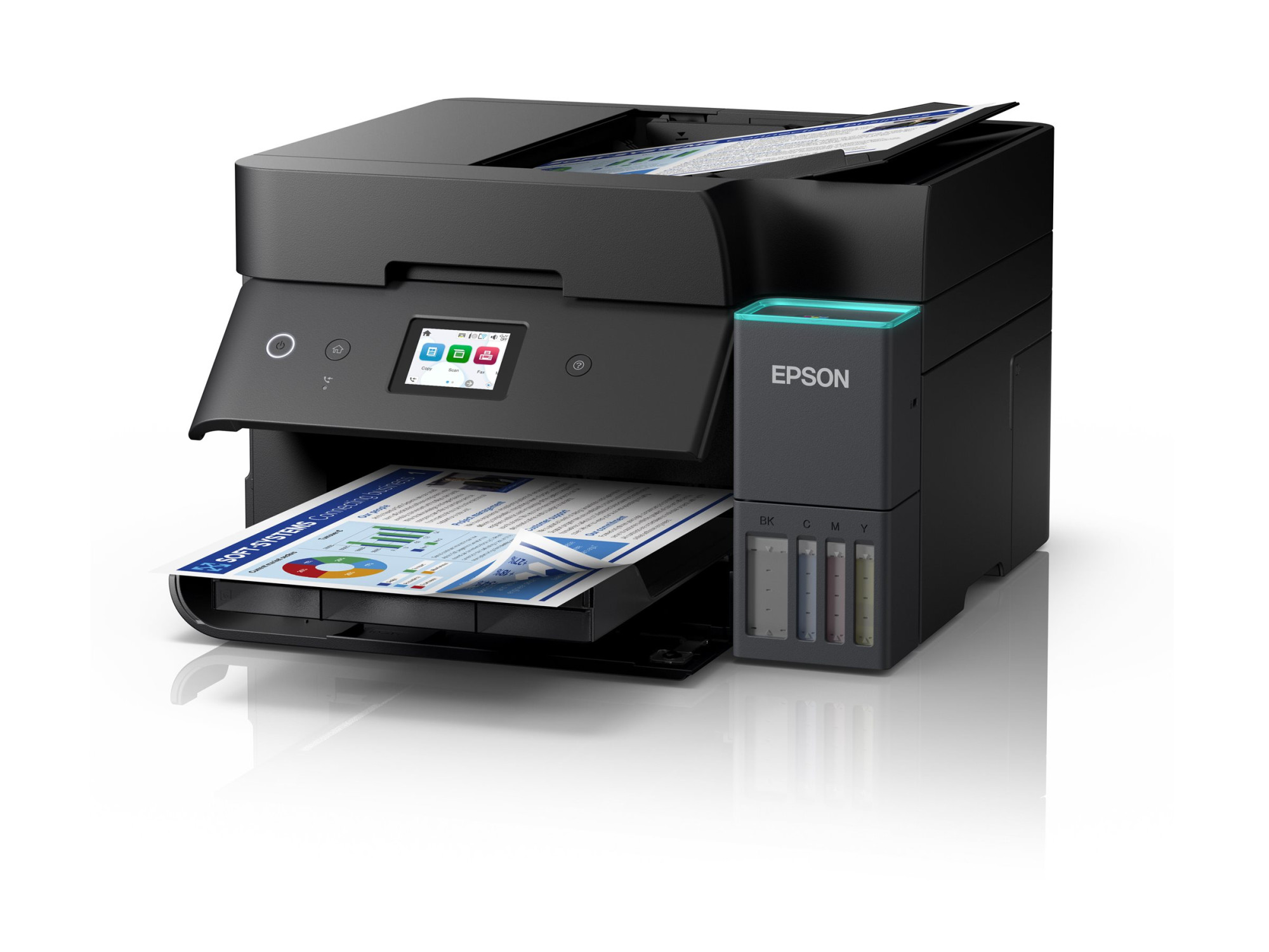 Epson Multifunctional printers | EcoTank L6390 | Inkjet | Colour | A4 | Wi-Fi | Black