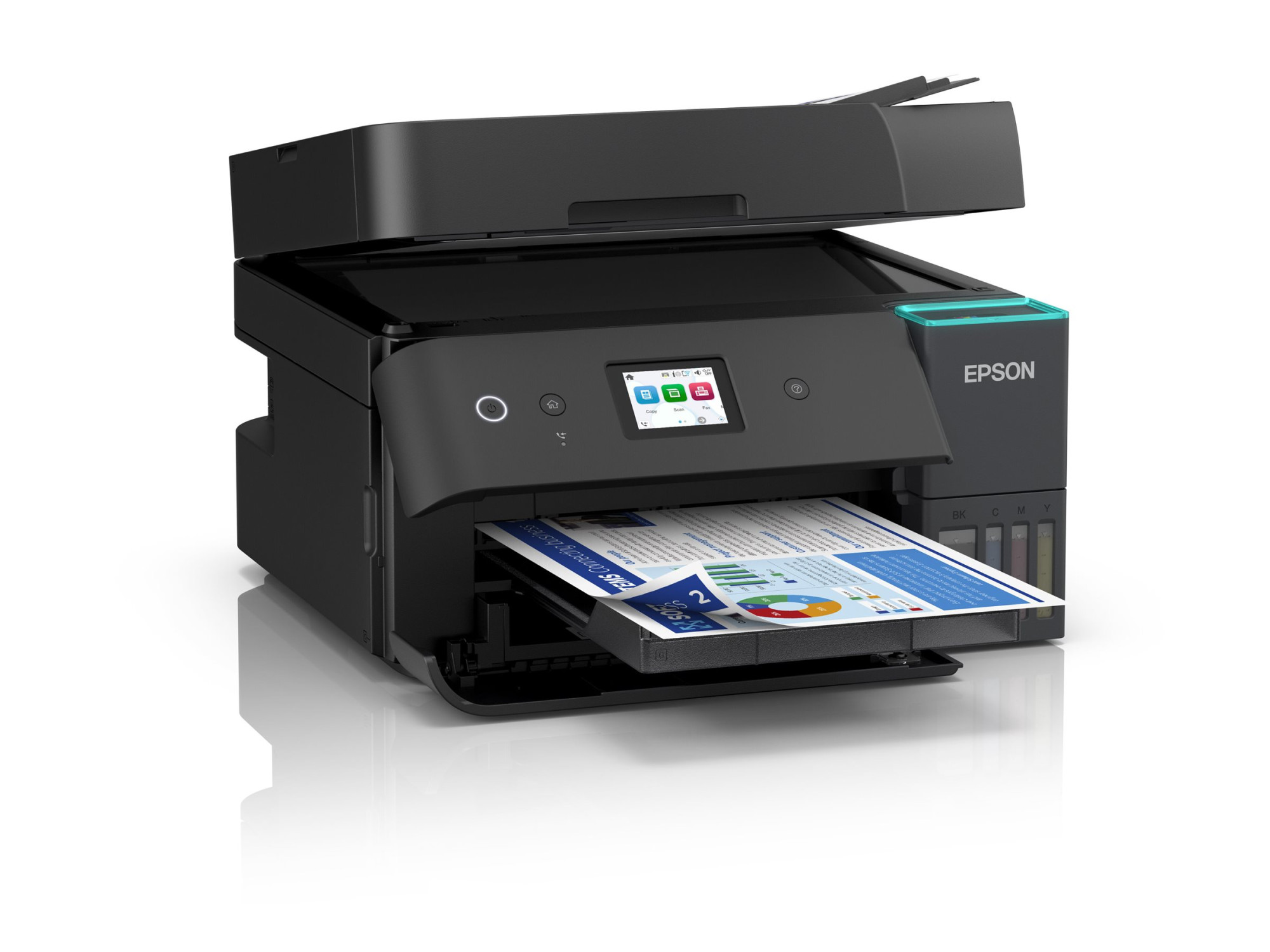 Epson Multifunctional printers | EcoTank L6390 | Inkjet | Colour | A4 | Wi-Fi | Black - Image 4