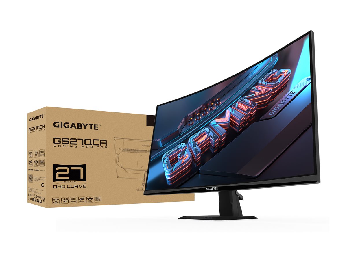 Gigabyte | GS27QCA EK | 27 " | VA | 180 Hz | 1 ms | 2560 x 1440 pixels | 250 cd/m² | HDMI ports quantity 2 - Image 19