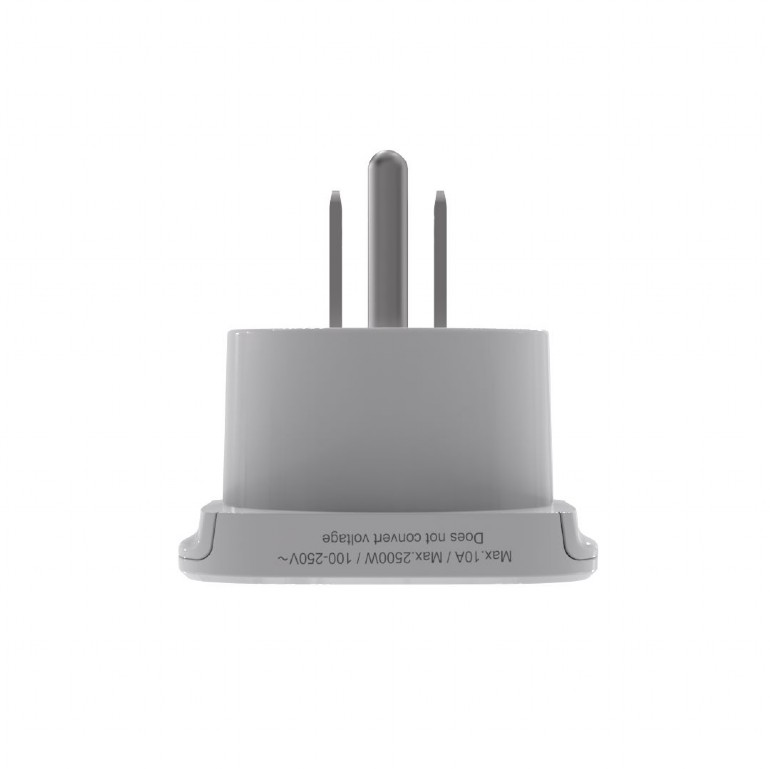 Gembird World to US power adapter plug, 10 A | A-AC-USMINTF | Travel adapter - Image 4