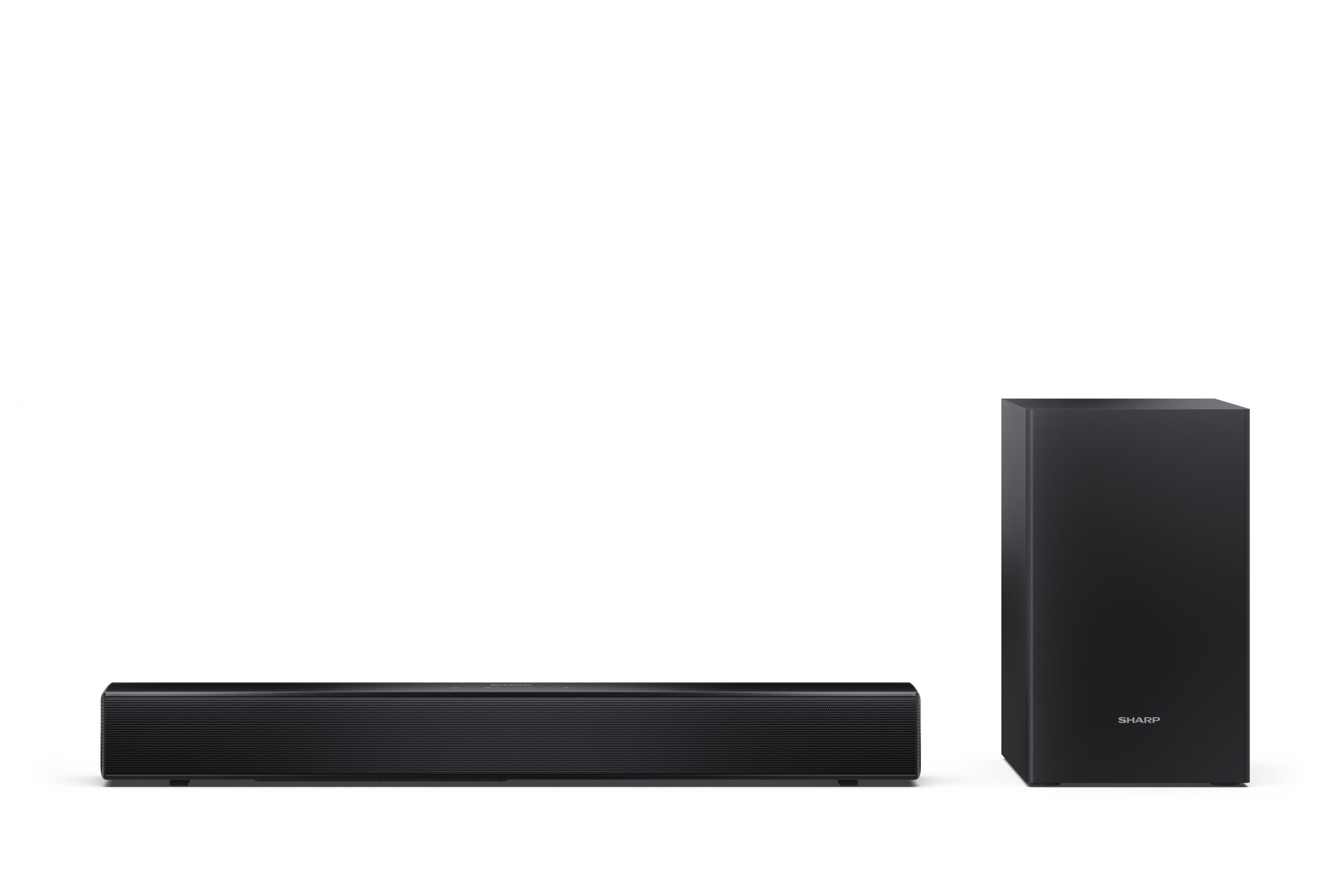 Sharp Compact 2.1 Soundbar with Wireless Subwoofer | HT-SBW121 | 240 W | Bluetooth | Black | Wireless connection - Image 3