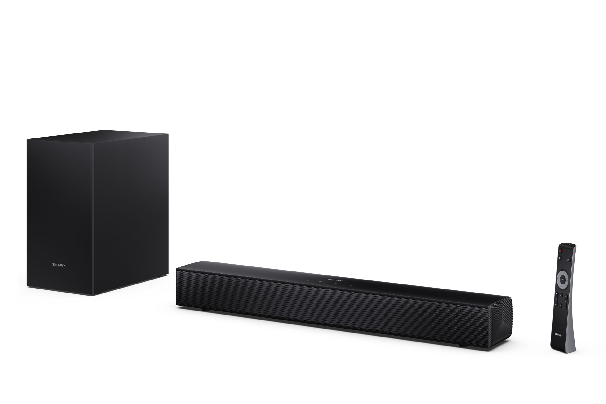 Sharp Compact 2.1 Soundbar with Wireless Subwoofer | HT-SBW121 | 240 W | Bluetooth | Black | Wireless connection - Image 7