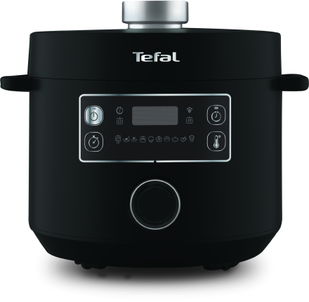 TEFAL | Turbo Cuisine and Fry Multifunction Pot | CY7548 | 1090 W | 5 L | Number of programs 10 | Black