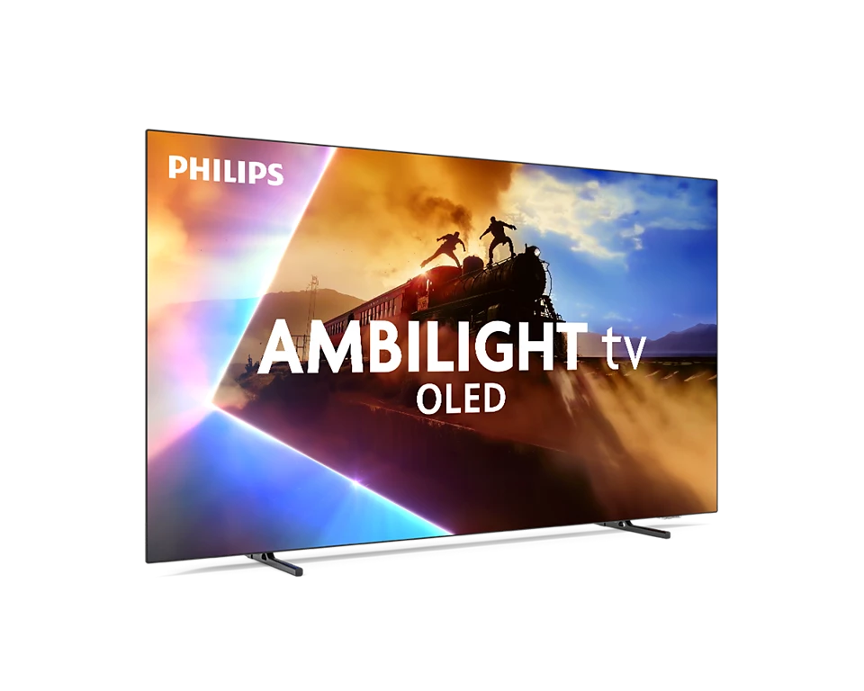 Philips OLED 4K Ambilight TV | 55OLED770/12 | 55 | Smart TV | TITAN OS | UHD | Grey - Image 2