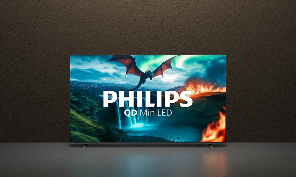 Philips QD MiniLED 4K TV | 75MLED820/12 | 75 | Smart TV | TITAN OS | UHD | Black - Image 5