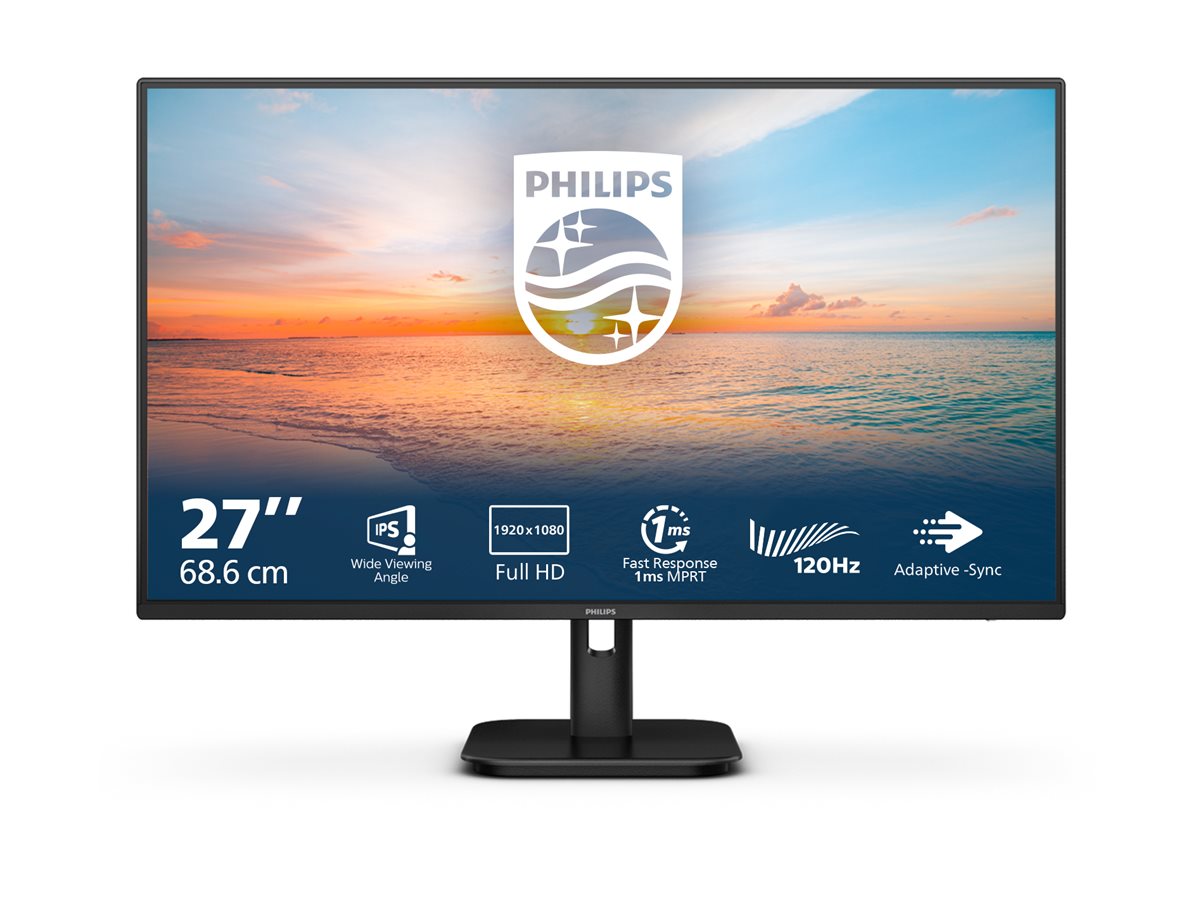 Philips | 27E1N1100A/00 | 27 " | IPS | 16:9 | 100 Hz | 4 ms | 1920 x 1080 pixels | 250 cd/m² | HDMI ports quantity 1 | Black | Warranty 36 month(s) - Image 5