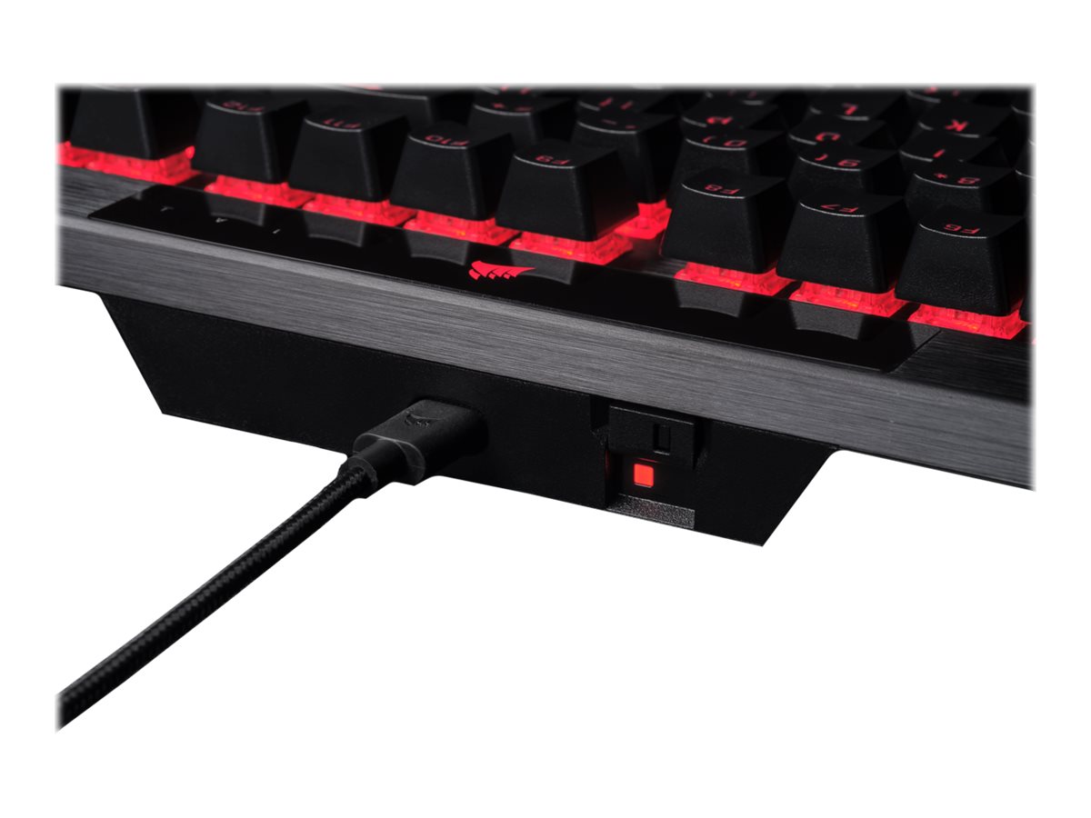 Corsair Mechanical Gaming Keyboard with PBT DOUBLE SHOT PRO Keycaps | K70 RGB PRO | Gaming keyboard | Wired | Nordic | Black | CHERRY MX SPEED - Image 10