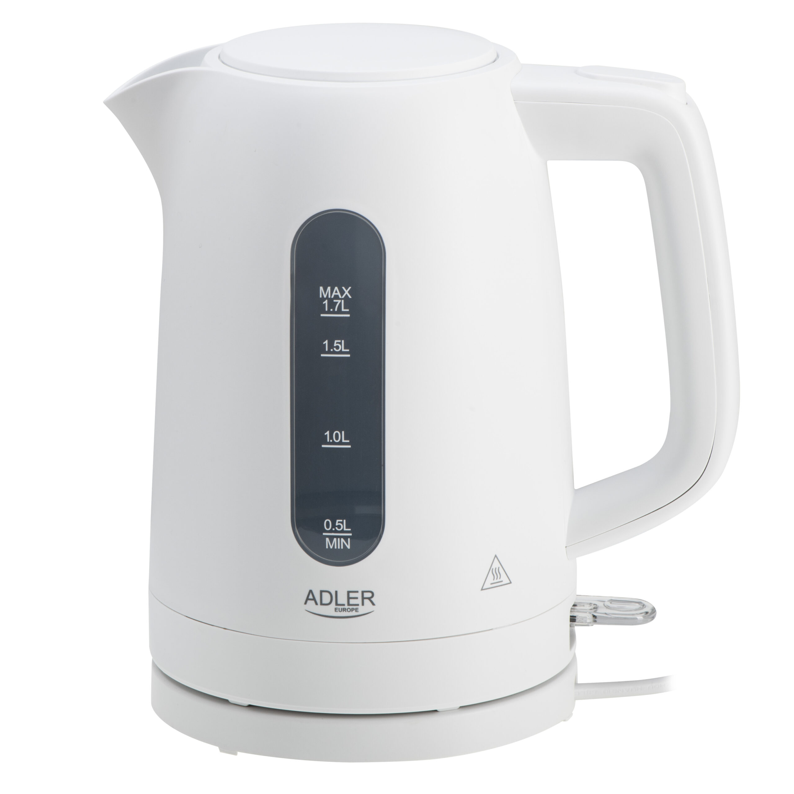Adler Kettle | AD 1379w | Electric | 2200 W | 1.7 L | Polypropylene | 360° rotational base | White