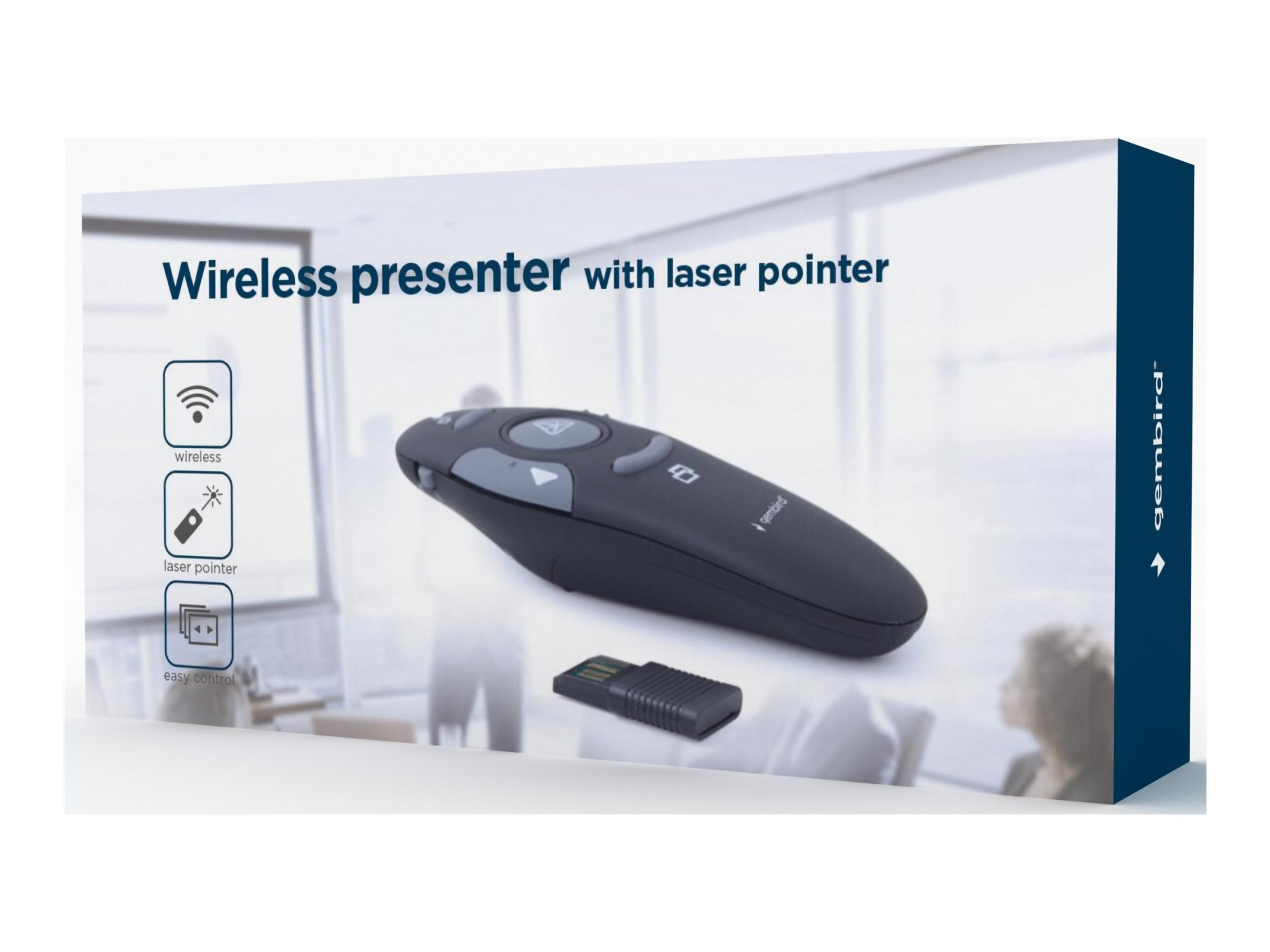 Gembird Wireless presenter with laser pointer | WP-L-11 - Image 2