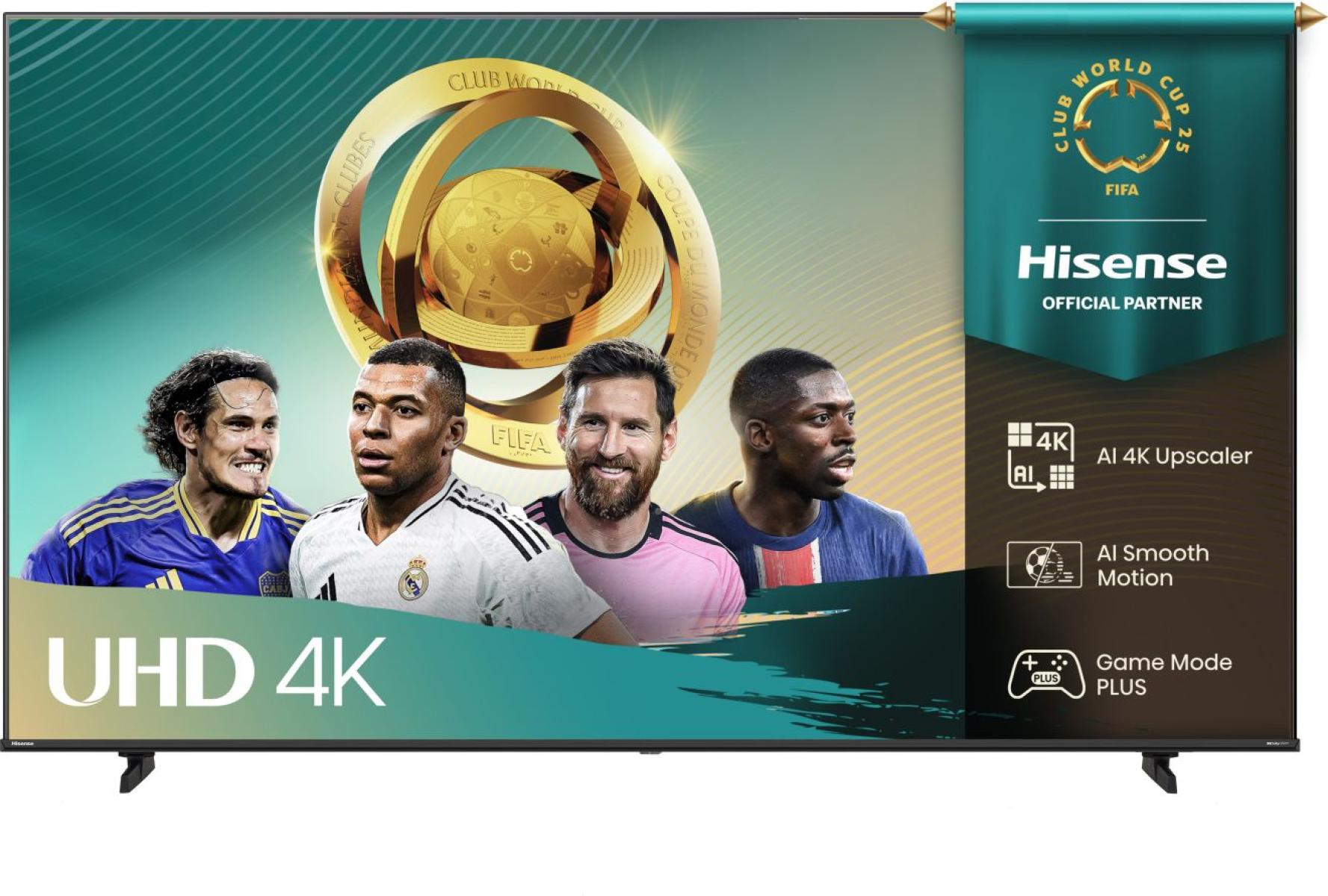 Hisense 4K TV | 85A6Q | 85 | Smart TV | VIDAA | UHD | Black - Image 2