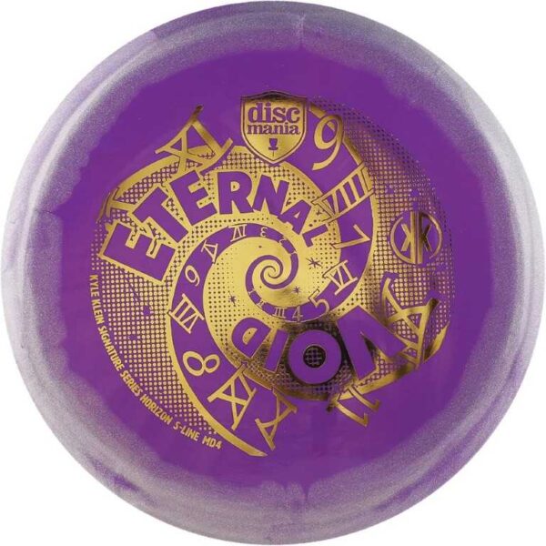 Discmania | Disc Golf Disc Midrange Driver S-LINE MD4 ETERNAL VOID | Purple/Silver