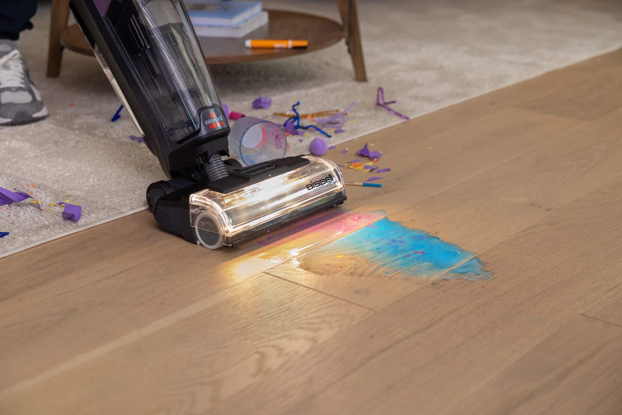 Bissell All-in One Multi-Surface Cleaner | CrossWave OmniForce EdgeFind Select | Cordless operating | Washing function | 25.9 V | Operating time (max) 45 min | Black/Silver - Image 9