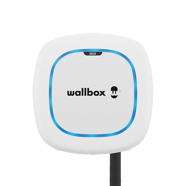 Wallbox Electric Vehicle charge | Pulsar Max | 22 kW | Wi-Fi, Bluetooth | 7 m | White