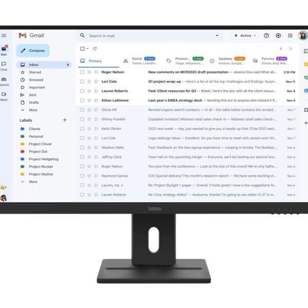 Lenovo ThinkVision E27-40 27 1920x1080/16:9/300 nits/DP/HDMI/Black/3Y Warranty | Lenovo