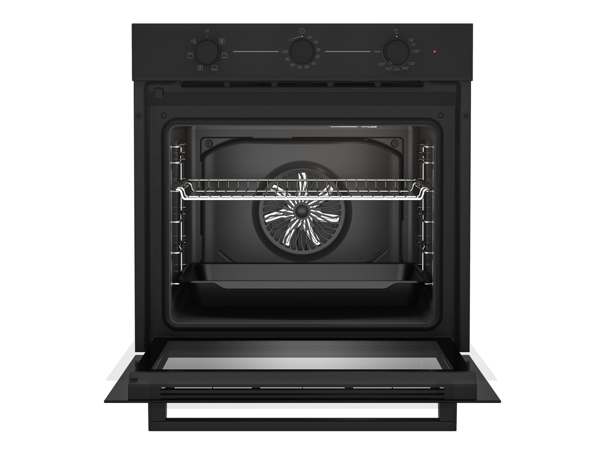 Beko BBIE11100B Oven, Built-in, Electric, Width 59.4 cm, Black | BEKO - Image 2