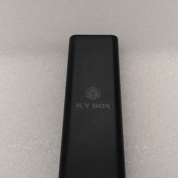 SALE OUT. Icy box IB-183M2 1x mSATA SSD to USB 3.0 host, aluminium, black | Raidsonic | USED, REFURBISHED, MISSING MANUALS