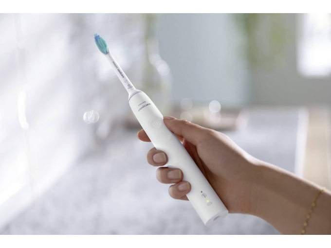 Philips | Sonic Electric Toothbrush | Sonicare 3100 series HX3675/13 | Rechargeable | For adults | Number of brush heads included 2 | Number of teeth brushing modes 1 | Sonic technology | White - Image 6