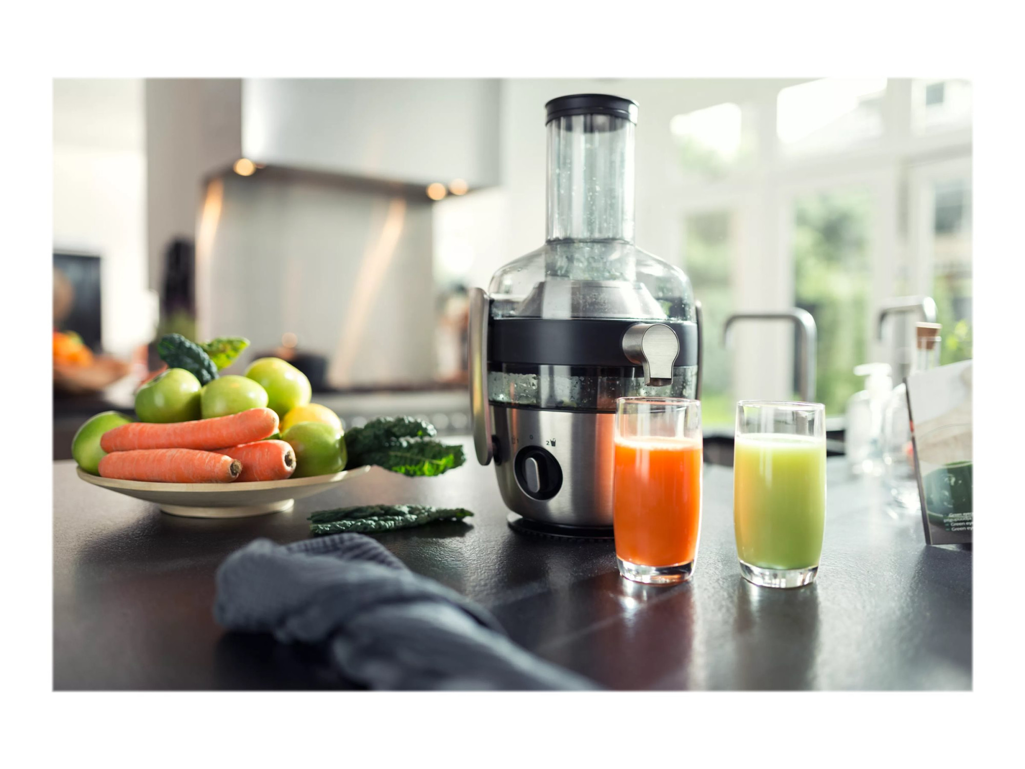 Philips | Juicer | HR1922/21 Avance collection | Type Juicer maker | Stainless steel | 1200 W | Number of speeds 2 | 9500 RPM - Image 8