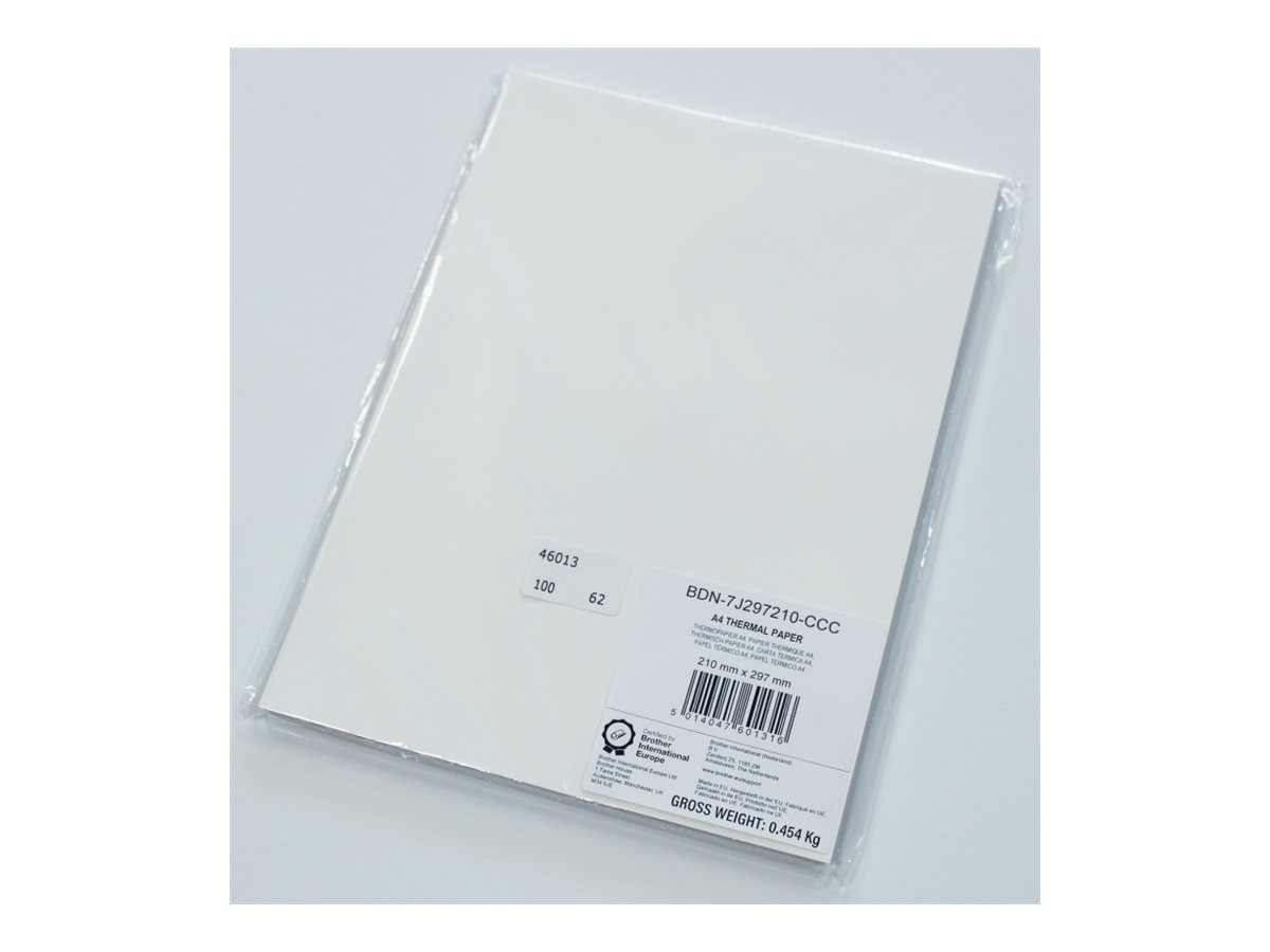 Brother Premium A4 thermal paper (100 sheets) | Brother
