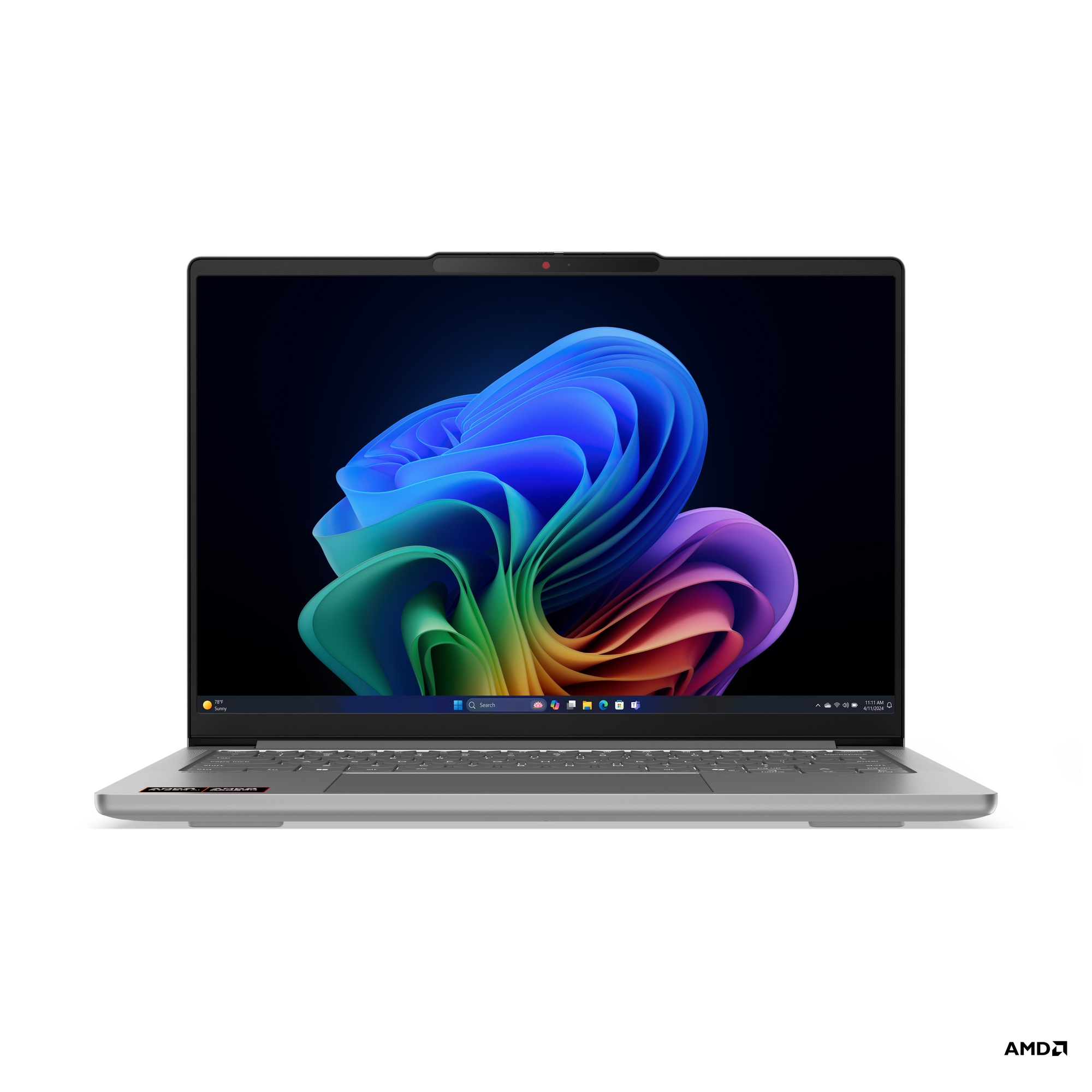 Lenovo IdeaPad Pro 5 14AKP10 | Luna Grey | 14 " | OLED | 2.8K | 2880 x 1800 pixels | Glossy | AMD Ryzen AI 5 | 340 | 24 GB | Soldered LPDDR5x | Solid-state drive capacity 512 GB | AMD Radeon 840M Graphics | Windows 11 Home | 802.11ax | Bluetooth version 5.3 | Keyboard language English | Keyboard backlit | Warranty 24 month(s) | Battery warranty 12 month(s) - Image 2