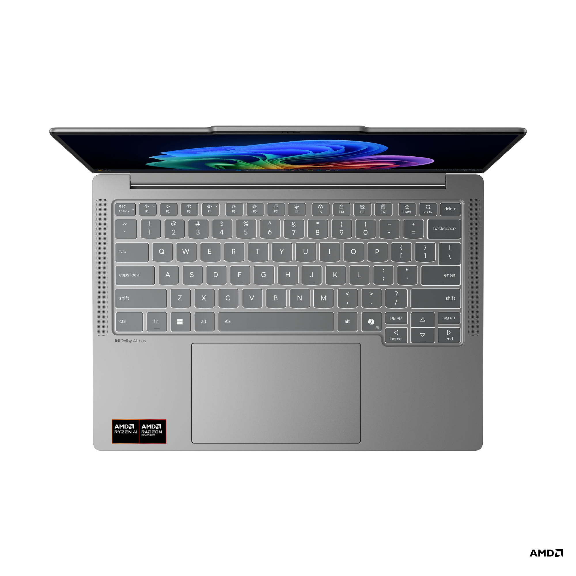 Lenovo IdeaPad Pro 5 14AKP10 | Luna Grey | 14 " | OLED | 2.8K | 2880 x 1800 pixels | Glossy | AMD Ryzen AI 5 | 340 | 24 GB | Soldered LPDDR5x | Solid-state drive capacity 512 GB | AMD Radeon 840M Graphics | Windows 11 Home | 802.11ax | Bluetooth version 5.3 | Keyboard language English | Keyboard backlit | Warranty 24 month(s) | Battery warranty 12 month(s) - Image 9