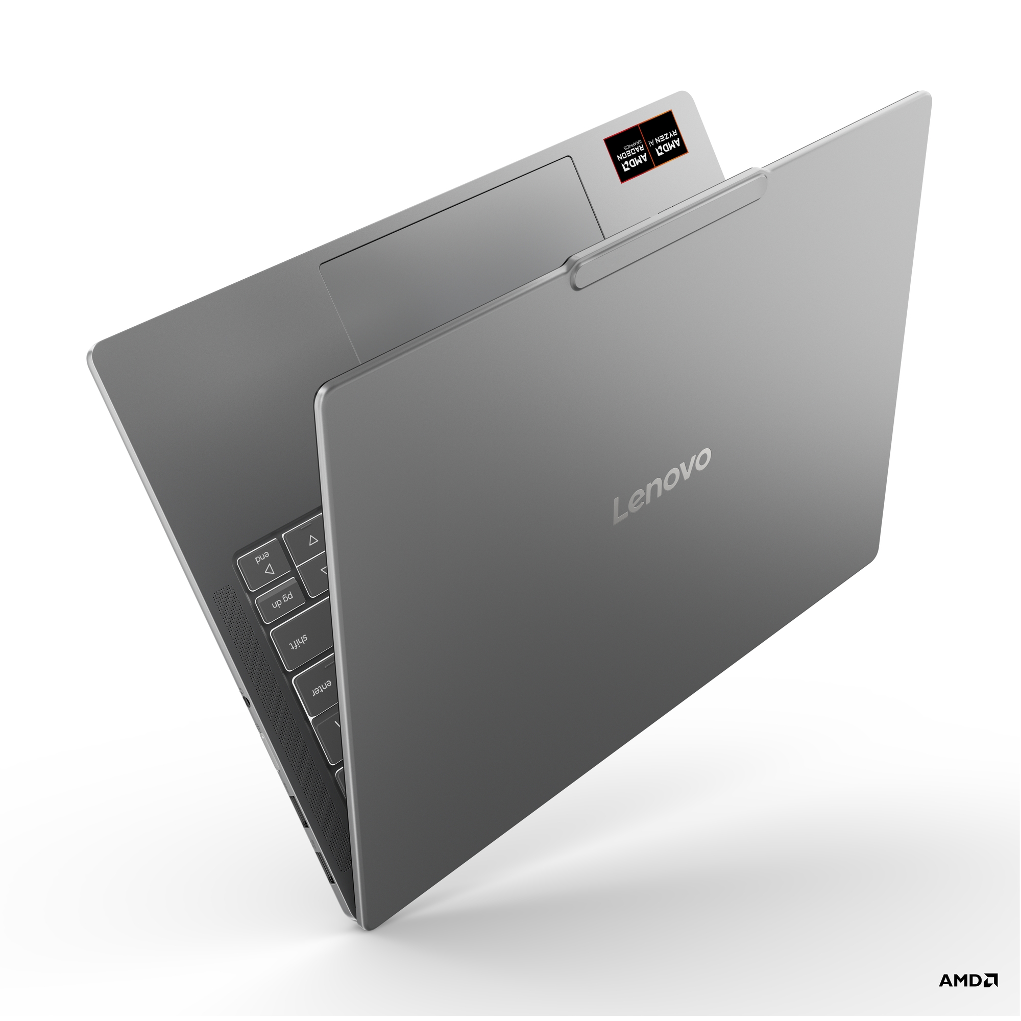 Lenovo IdeaPad Pro 5 14AKP10 | Luna Grey | 14 " | OLED | 2.8K | 2880 x 1800 pixels | Glossy | AMD Ryzen AI 5 | 340 | 24 GB | Soldered LPDDR5x | Solid-state drive capacity 512 GB | AMD Radeon 840M Graphics | Windows 11 Home | 802.11ax | Bluetooth version 5.3 | Keyboard language English | Keyboard backlit | Warranty 24 month(s) | Battery warranty 12 month(s) - Image 10