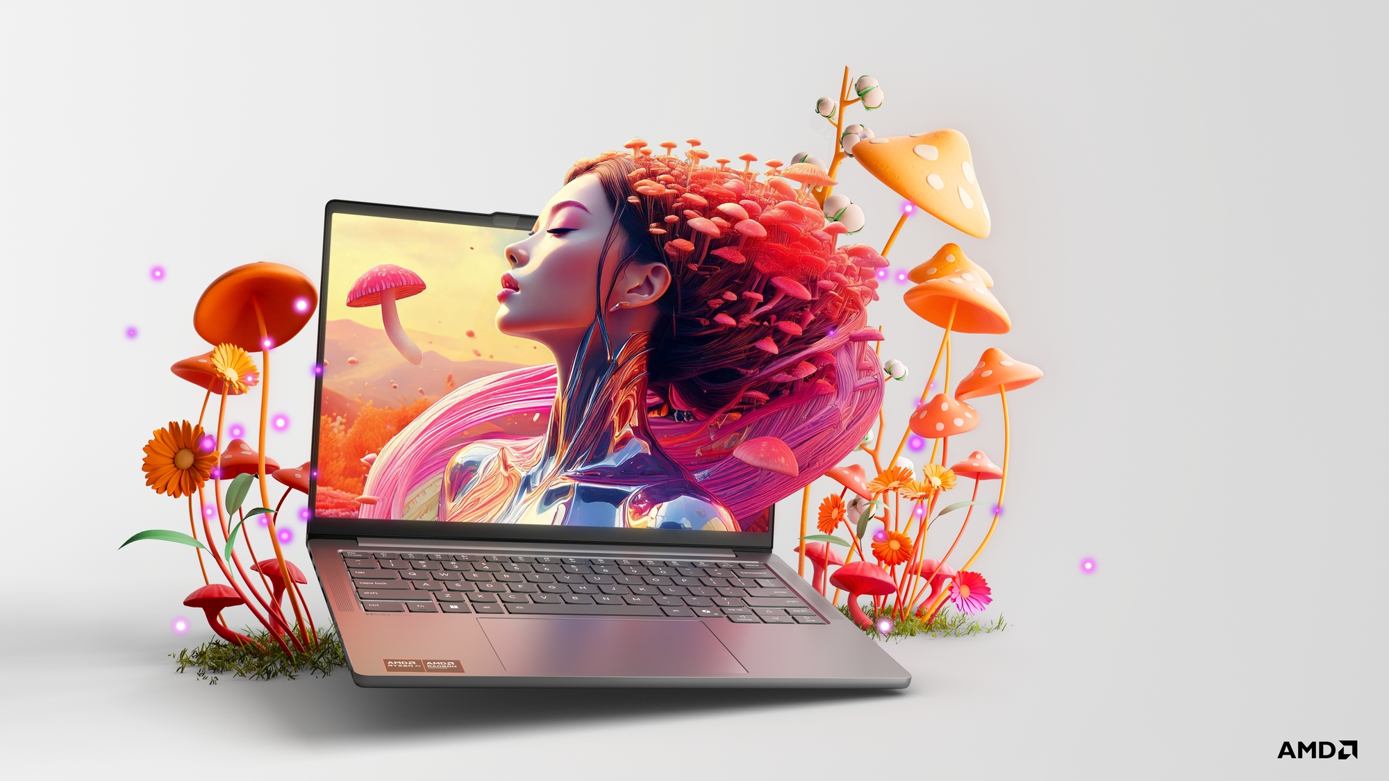 Lenovo IdeaPad Pro 5 14AKP10 | Luna Grey | 14 " | OLED | 2.8K | 2880 x 1800 pixels | Glossy | AMD Ryzen AI 5 | 340 | 24 GB | Soldered LPDDR5x | Solid-state drive capacity 512 GB | AMD Radeon 840M Graphics | Windows 11 Home | 802.11ax | Bluetooth version 5.3 | Keyboard language English | Keyboard backlit | Warranty 24 month(s) | Battery warranty 12 month(s) - Image 19